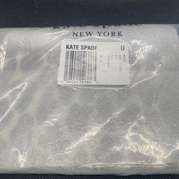 ♠️Kate Spade♠️ Lucy Leopard Small L Zip Wristlet/NWT - Picture 9 of 10